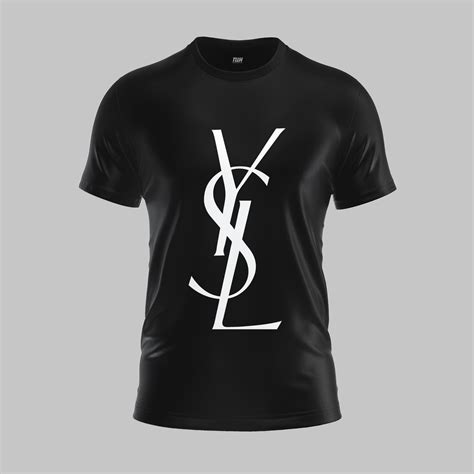 ysl collar shirt|ysl graphic tees.